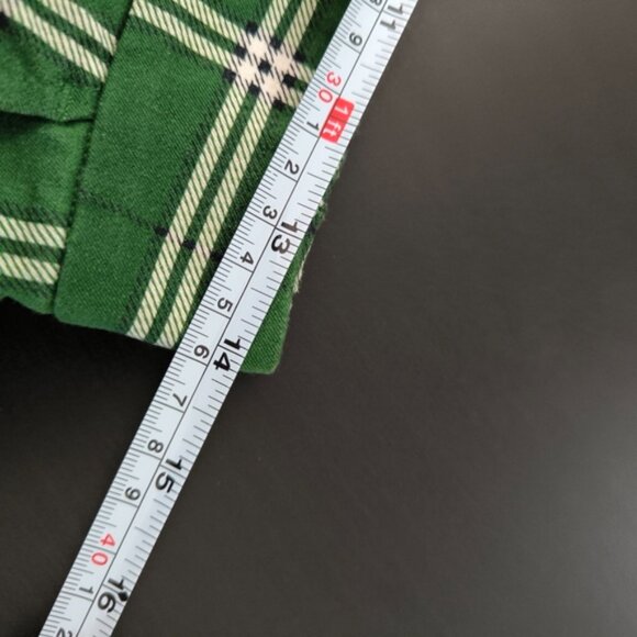 NWOT Isaac Mizrahi Preppy Old Money Business Casual Green Plaid Trouser Pants S - Picture 7 of 10